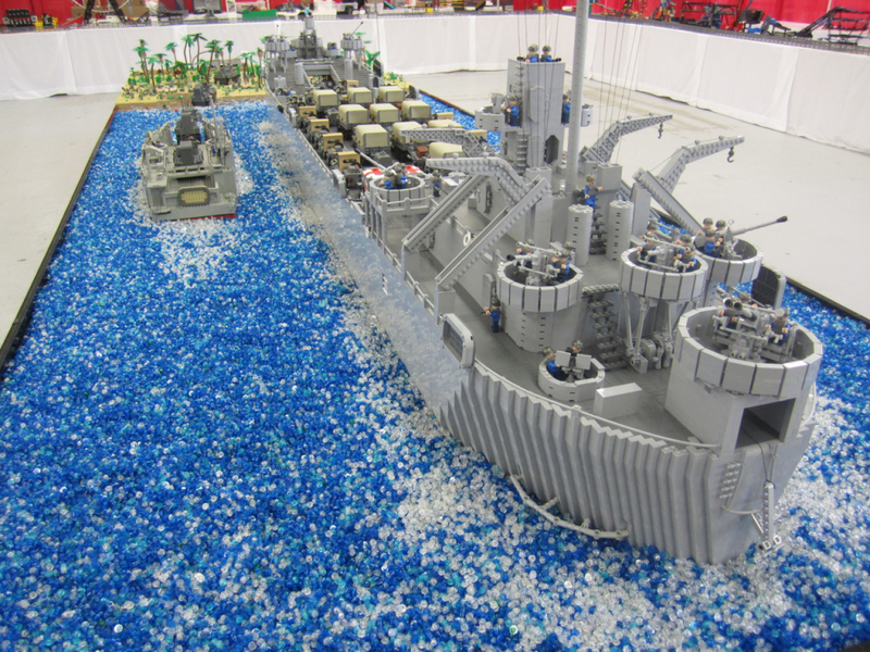 Illustration for article titled La batalla del medio millón de piezas de Lego